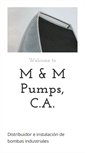 Mobile Screenshot of mmpumps.com